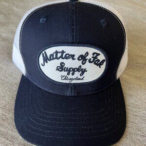 The Bear TV Show Series Merchandise Unisex Baseball Hat One Size Blue & White